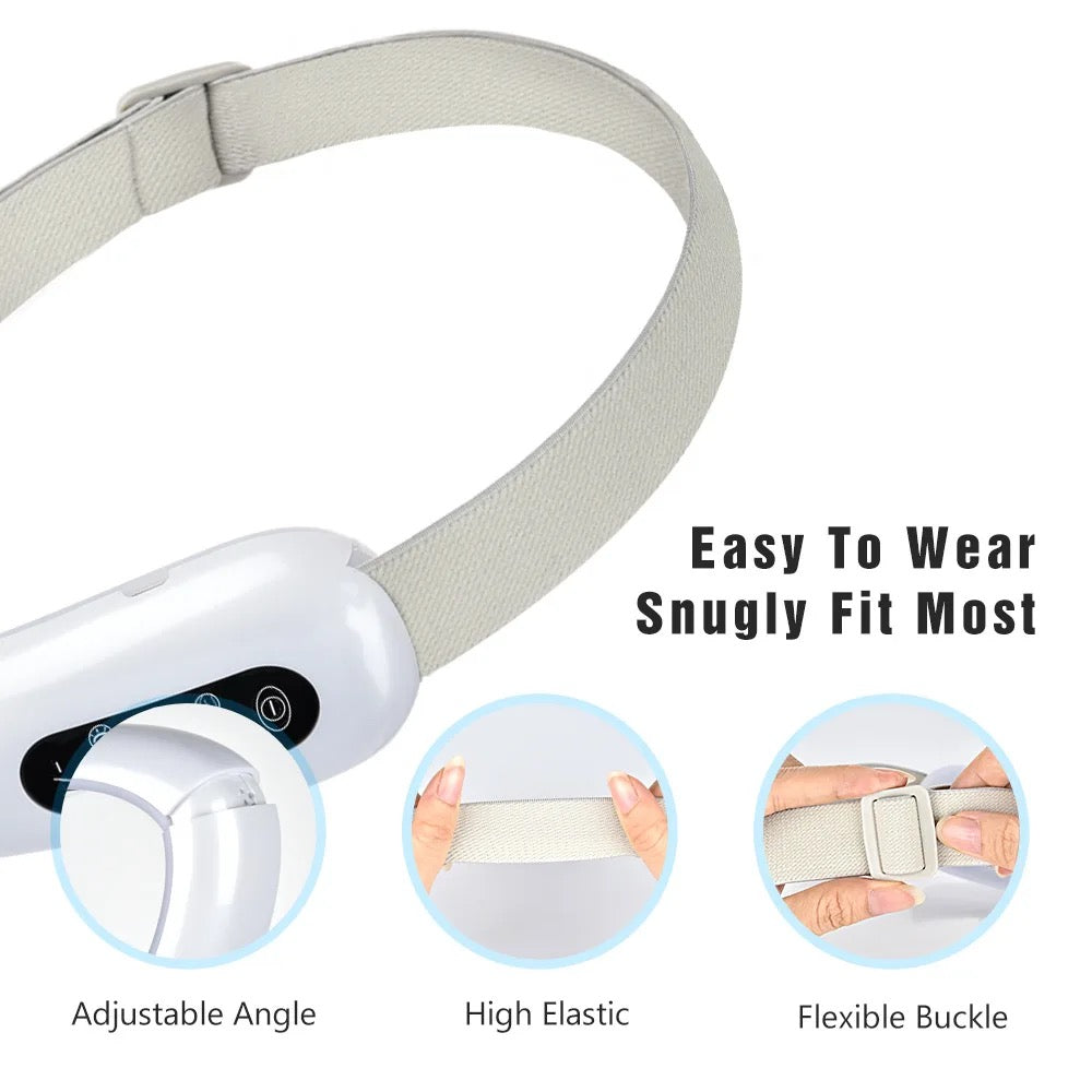 Chin Lift Belt Machine - Red Blue LED Photon Therapy Facial Lifting Device - White_2