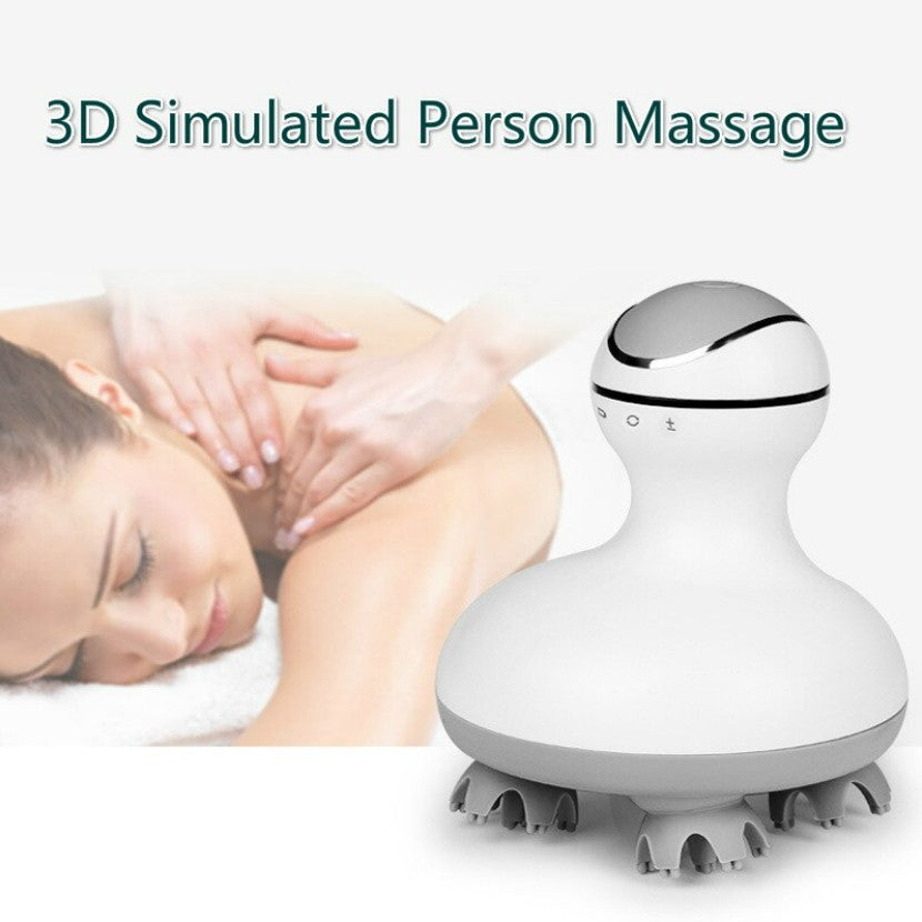 3D Waterproof Wireless Electric Sculp Massager - Classis Style_1