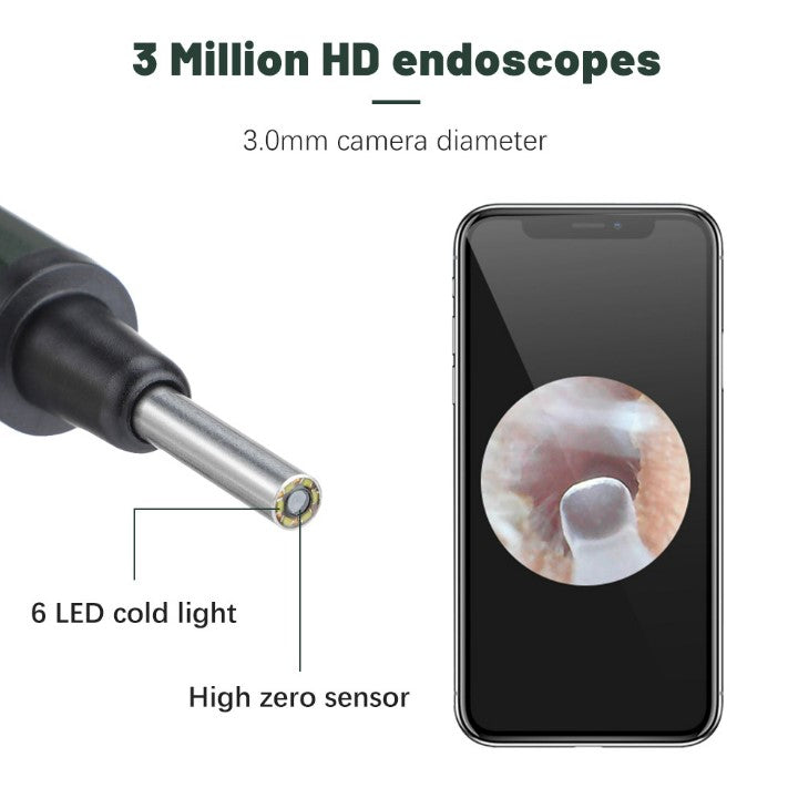BLUR Smart viewing Ear-Digging Endoscope 3.9mm - ear wax remover_1