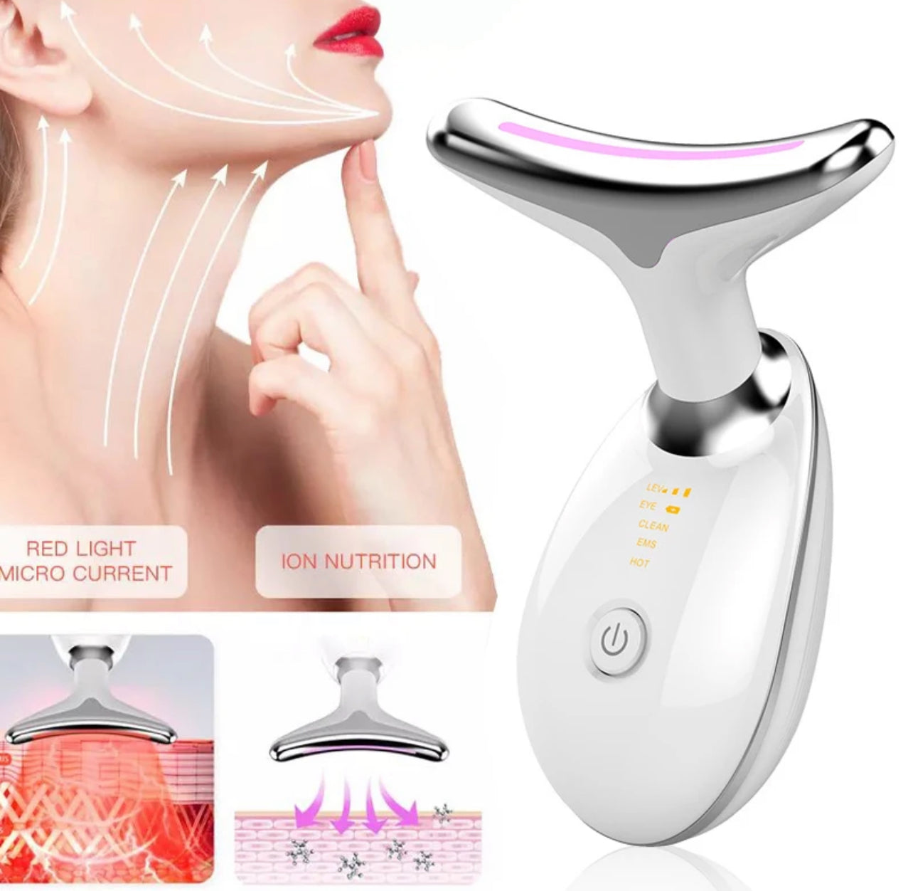 BLUR Anti Wrinkles Face Massager - High Frequency Vibration Anti Aging Facial Device_1